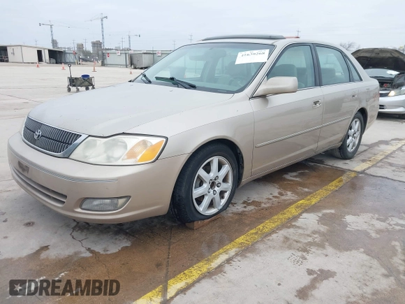 2000 Toyota Avalon XL with VIN 4T1BF28B0YU024842, listed as a IAAI auction lot 41630268 with 260,586 mi miles and . Bid and sale history available at DreamBid. Image 18.