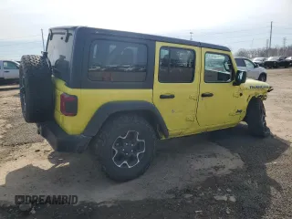 2023 Jeep Wrangler Rubicon with VIN 1C4JJXR61PW524833, listed as a Copart auction lot 48577425 with 29,319 mi miles and Non repairable. Bid and sale history available at DreamBid. Image 3.