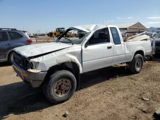 1991 Toyota Pickup DLX z VIN JT4VN13D4M5065504, wystawiony jako Copart lot #54058595 z przebiegiem 108 782 mil mil oraz Tytuł czysty. Historia ofert i sprzedaży dostępna na DreamBid. Obrazek 1.