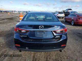 2016 Mazda Mazda6 i Touring with VIN JM1GJ1V50G1433764, listed as a Copart auction lot 78545154 with 95,437 mi miles and Salvage Title. Bid and sale history available at carsss.com. Image 6.