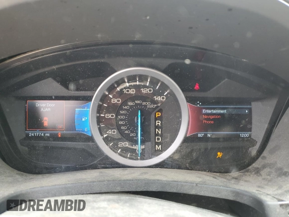 2015 Ford Explorer XLT with VIN 1FM5K8D88FGA45973, listed as a Copart auction lot 51099095 with 241,774 mi miles and Salvage Title. Bid and sale history available at carsss.com. Image 9.