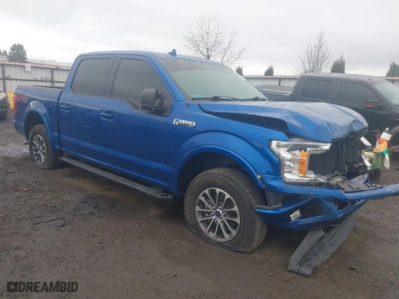 2018 Ford F-150 XL with VIN 1FTEW1EP9JFC26472, listed as a IAAI auction lot 41937266 with 65,415 mi miles. Bid and sale history available at carsss.com. Image 1.