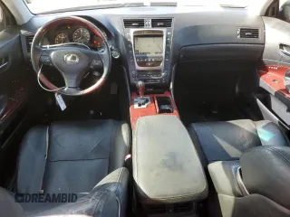 2008 Lexus GS 350 with VIN JTHBE96S080032609, listed as a Copart auction lot 52169145 with 197,283 mi miles and Salvage Title. Bid and sale history available at DreamBid. Image 8.