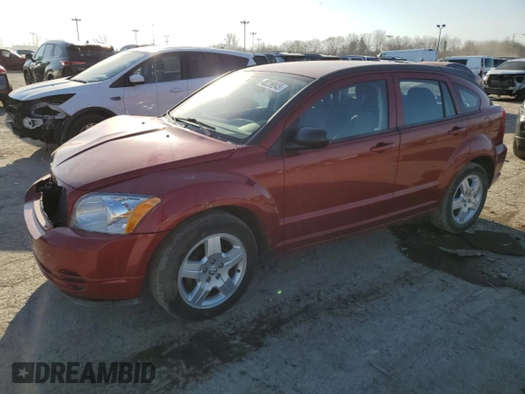 2009 Dodge Caliber SXT with VIN 1B3HB48A69D224267, listed as a Copart auction lot 48236845 with 128,213 mi miles and Salvage Title. Bid and sale history available at carsss.com. Image 1.