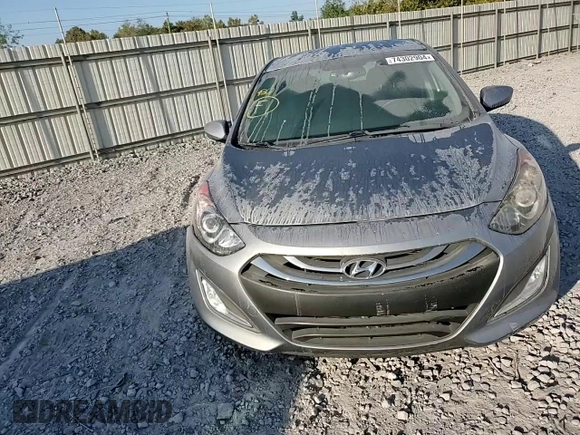 2013 Hyundai Elantra GT with VIN KMHD35LE0DU147412, listed as a Copart auction lot 74302904 with 78,685 mi miles and Salvage Title. Bid and sale history available at carsss.com. Image 15.