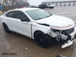 2016 Chevrolet Impala LS with VIN 2G11X5SA6G9185862, listed as a IAAI auction lot 41105944 with 115,604 mi miles. Bid and sale history available at carsss.com. Image 1.