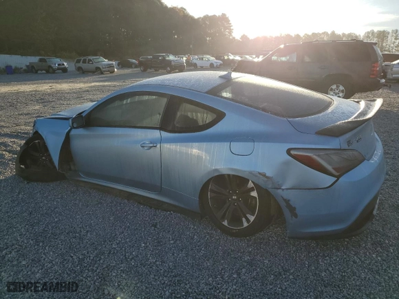 2010 Hyundai Genesis Coupe Grand Touring w/Nav with VIN KMHHU6KH4AU011313, listed as a Copart auction lot 81179054 with 81,085 mi miles and Salvage Title. Bid and sale history available at carsss.com. Image 2.