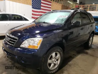 2008 Kia Sorento LX z VIN KNDJC735185838290, wystawiony jako Copart lot #52827525 z przebiegiem 126 548 mil mil oraz Szkoda całkowita • Salvage title. Historia ofert i sprzedaży dostępna na DreamBid. Obrazek 1.