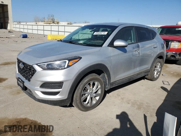 2019 Hyundai Tucson SE with VIN KM8J2CA42KU897671, listed as a Copart auction lot 49408215 with 94,029 mi miles and Salvage Title. Bid and sale history available at carsss.com. Image 1.