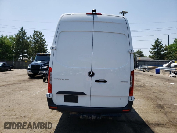 2022 Mercedes-Benz Sprinter with VIN W1Y4EDHY0NT107801, listed as a Copart auction lot 57297963 with Not Provided miles and . Bid and sale history available at DreamBid. Image 6.
