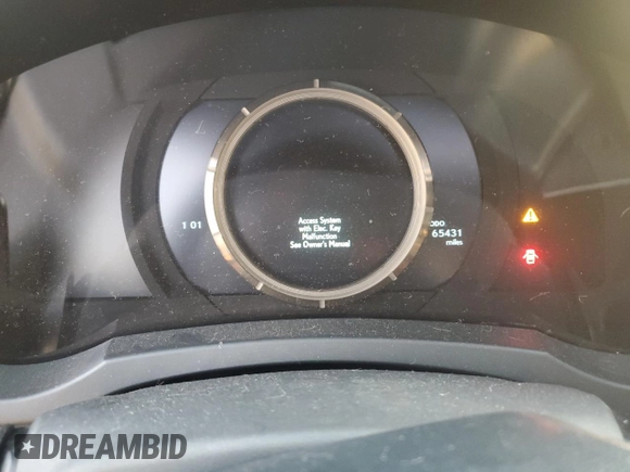 2017 Lexus IS 350 with VIN JTHBE1D26H5031374, listed as a Copart auction lot 80337564 with 65,431 mi miles and Salvage Title. Bid and sale history available at DreamBid. Image 9.