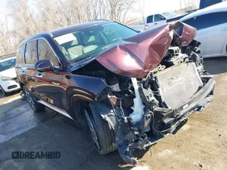 2022 Hyundai Palisade Calligraphy z VIN KM8R7DHE9NU361569, wystawiony jako IAAI lot #41731109 z przebiegiem 70 671 mil mil oraz . Historia ofert i sprzedaży dostępna na DreamBid. Obrazek 1.