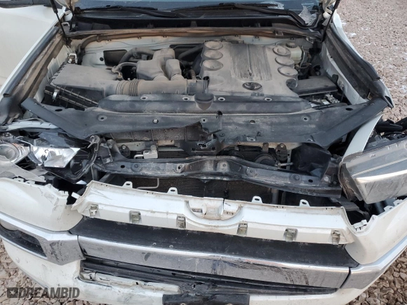 2018 Toyota 4Runner SR5 with VIN JTEBU5JR4J5602536, listed as a Copart auction lot 43497605 with 104,042 mi miles and Salvage Title. Bid and sale history available at carsss.com. Image 14.