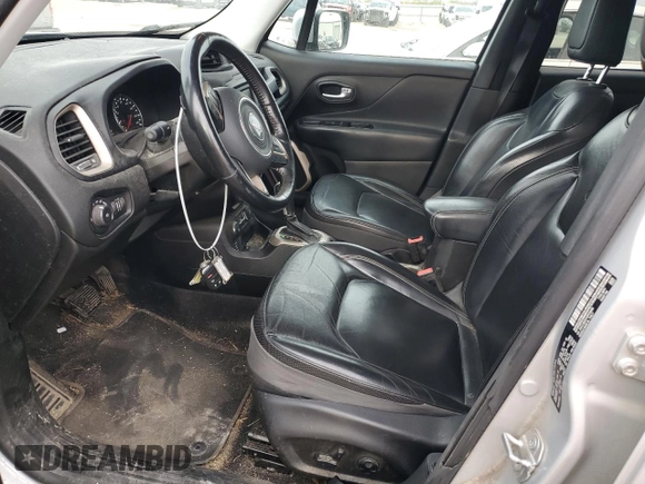 2017 Jeep Renegade Limited z VIN ZACCJBDB1HPF36429, wystawiony jako Copart lot #51438375 z przebiegiem 74 714 mil mil oraz Szkoda całkowita • Salvage title. Historia ofert i sprzedaży dostępna na DreamBid. Obrazek 7.