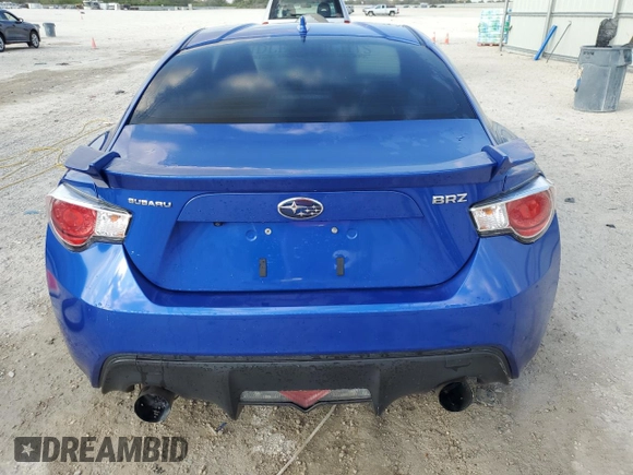 2016 Subaru BRZ Limited with VIN JF1ZCAC17G9602253, listed as a Copart auction lot 43747045 with 37,624 mi miles and Clean title. Bid and sale history available at DreamBid. Image 6.