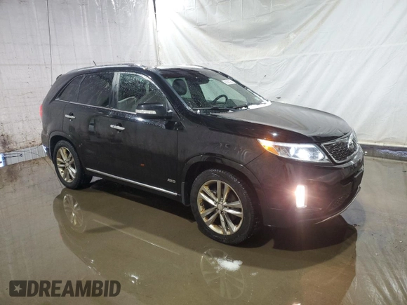 2015 Kia Sorento SX Limited with VIN 5XYKWDA77FG624536, listed as a Copart auction lot 89383385 with 87,305 mi miles and Salvage Title. Bid and sale history available at carsss.com. Image 4.