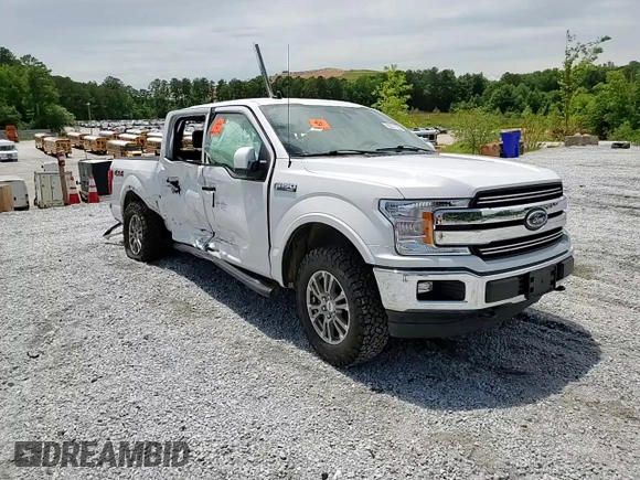 2020 Ford F-150 XL with VIN 1FTEW1E52LFA64086, listed as a Copart auction lot 59931125 with 107,893 mi miles and Salvage title. Bid and sale history available at DreamBid. Image 13.