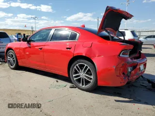 2019 Dodge Charger SXT with VIN 2C3CDXJG7KH542298, listed as a Copart auction lot 75131744 with 68,638 mi miles and Salvage Title. Bid and sale history available at DreamBid. Image 2.