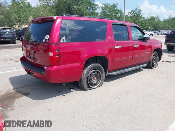 2013 Chevrolet Suburban LT with VIN 1GNSKJE7XDR184242, listed as a IAAI auction lot 42736924 with 217,906 mi miles and . Bid and sale history available at DreamBid. Image 4.