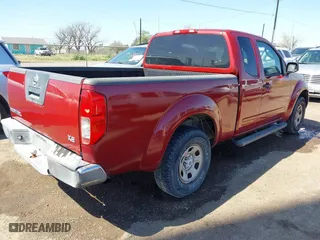 2007 Nissan Frontier XE with VIN 1N6BD06TX7C430283, listed as a IAAI auction lot 41659271 with 250,762 mi miles. Bid and sale history available at carsss.com. Image 4.