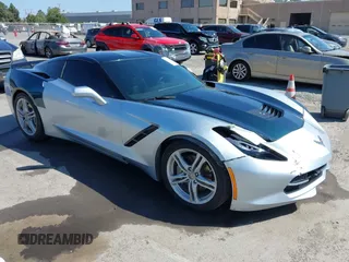 2017 Chevrolet Corvette 1LT with VIN 1G1YA2D71H5103681, listed as a IAAI auction lot 42302548 with 69,557 mi miles and . Bid and sale history available at DreamBid. Image 1.