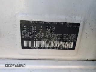 2013 Subaru Legacy Limited with VIN 4S3BMBK66D3005184, listed as a Copart auction lot 54180575 with 160,395 mi miles and Salvage Title. Bid and sale history available at DreamBid. Image 12.