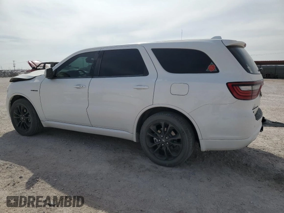 2020 Dodge Durango R/T with VIN 1C4SDJCT2LC119938, listed as a Copart auction lot 50194035 with 69,754 mi miles and Salvage title. Bid and sale history available at DreamBid. Image 2.