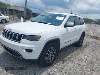 2017 Jeep Grand Cherokee Limited z VIN 1C4RJEBG4HC736087, wystawiony jako IAAI lot #42491605 z przebiegiem 150 465 mil mil oraz . Historia ofert i sprzedaży dostępna na DreamBid. Obrazek 19.