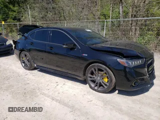 2018 Acura TLX w/A-SPEC Pkg z VIN 19UUB2F66JA001637, wystawiony jako Copart lot #54887015 z przebiegiem 97 517 mil mil oraz Szkoda całkowita • Salvage title. Historia ofert i sprzedaży dostępna na DreamBid. Obrazek 4.