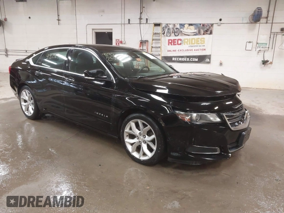 2014 Chevrolet Impala LT with VIN 1G1115SL5EU149471, listed as a IAAI auction lot 41922524 with 126,268 mi miles and . Bid and sale history available at DreamBid. Image 1.