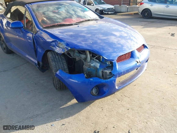 2008 Mitsubishi Eclipse GS with VIN 4A3AL25F78E039281, listed as a IAAI auction lot 41423363 with 161,326 mi miles. Bid and sale history available at carsss.com. Image 13.