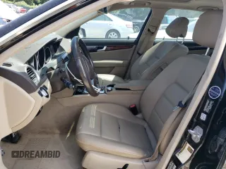 2012 Mercedes-Benz C 300 Sport with VIN WDDGF8BB2CR202340, listed as a Copart auction lot 63282835 with 111,000 mi miles and Salvage title. Bid and sale history available at DreamBid. Image 7.