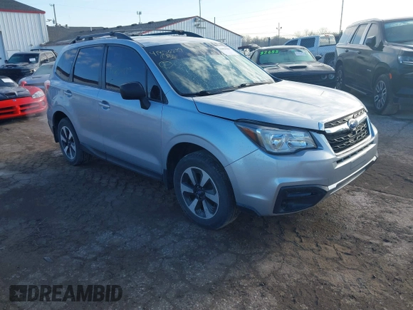 2017 Subaru Forester with VIN JF2SJABC0HH460602, listed as a IAAI auction lot 41856289 with 144,389 mi miles and . Bid and sale history available at DreamBid. Image 1.