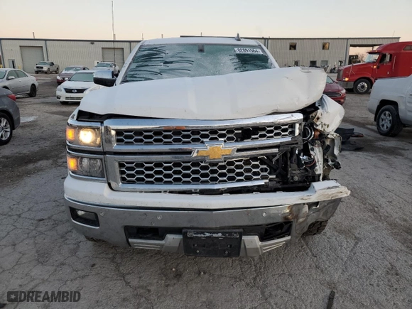 2015 Chevrolet Silverado 1500 LTZ with VIN 3GCUKSEC0FG140371, listed as a Copart auction lot 47808155 with 290,335 mi miles and Salvage Title. Bid and sale history available at carsss.com. Image 5.