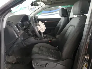 2021 Audi Q5 Premium Plus with VIN WA1BAAFY5M2006907, listed as a Copart auction lot 52547455 with 58,787 mi miles and Salvage Title. Bid and sale history available at carsss.com. Image 7.