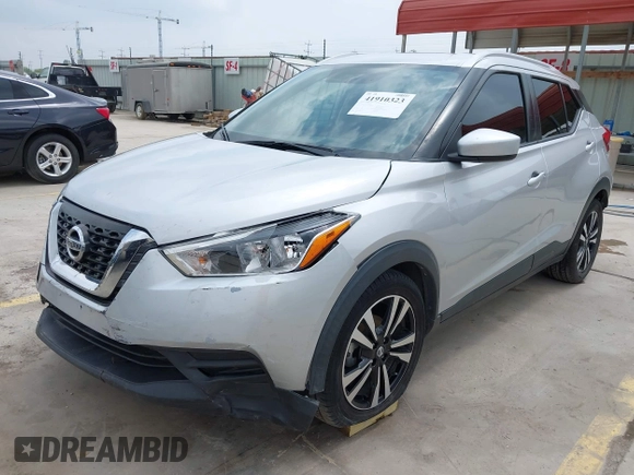 2019 Nissan Kicks S with VIN 3N1CP5CU9KL524812, listed as a IAAI auction lot 41910323 with 88,656 mi miles and . Bid and sale history available at carsss.com. Image 20.