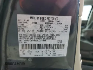 2009 Ford Escape Hybrid с VIN 1FMCU59369KC21031, выставлен на аукционе Copart как лот 48251285 с пробегом 164 868 миль миль и Списание • Salvage title. История ставок и продаж доступна на DreamBid. Изображение 13.