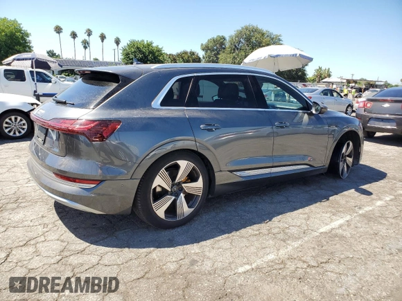2019 Audi e-tron Prestige with VIN WA1VAAGE8KB007872, listed as a Copart auction lot 66012863 with 37,542 mi miles. Bid and sale history available at carsss.com. Image 3.