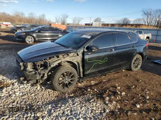 2017 Ford Fusion SE with VIN 3FA6P0H78HR412319, listed as a Copart auction lot 47195935 with 118,123 mi miles and Salvage Title. Bid and sale history available at carsss.com. Image 1.