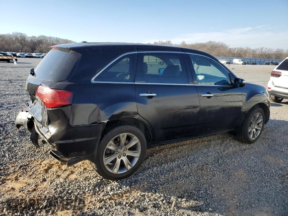 2010 Acura MDX Advance with VIN 2HNYD2H58AH519677, listed as a Copart auction lot 46913325 with Not Provided miles and Salvage Title. Bid and sale history available at DreamBid. Image 3.