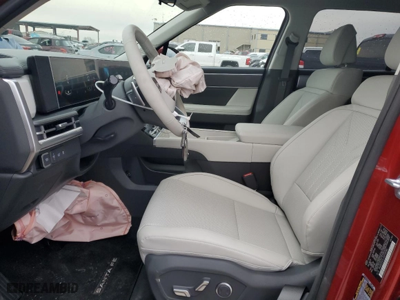 2025 Hyundai Santa Fe SEL with VIN 5NMP24GL3SH110186, listed as a Copart auction lot 45407705 with 543 mi miles and Salvage Title. Bid and sale history available at carsss.com. Image 7.