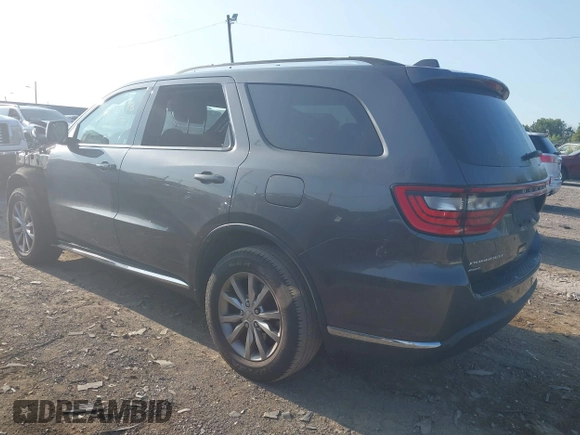 2017 Dodge Durango SXT with VIN 1C4RDJAG2HC850722, listed as a IAAI auction lot 40160978 with Not Provided miles and . Bid and sale history available at DreamBid. Image 3.