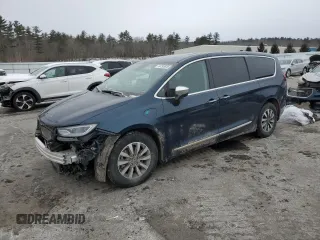 2023 Chrysler Pacifica Hybrid Limited с VIN 2C4RC1S72PR506489, выставлен на аукционе Copart как лот 44193625 с пробегом 48 433 миль миль и Списание • Salvage title. История ставок и продаж доступна на DreamBid. Изображение 1.