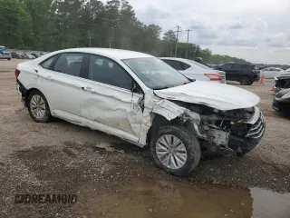 2019 Volkswagen Jetta S with VIN 3VWN57BU8KM110856, listed as a Copart auction lot 54882895 with 92,421 mi miles and Salvage title. Bid and sale history available at DreamBid. Image 4.