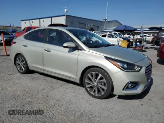 2019 Hyundai Accent Limited with VIN 3KPC34A30KE039413, listed as a Copart auction lot 61960915 with 97,900 mi miles and Salvage title. Bid and sale history available at DreamBid. Image 4.