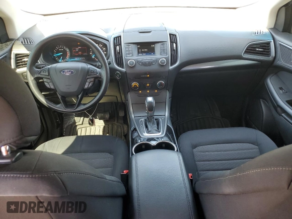 2016 Ford Edge SE with VIN 2FMPK4G91GBB73311, listed as a Copart auction lot 56574485 with 108,193 mi miles and Salvage title. Bid and sale history available at DreamBid. Image 8.