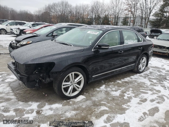2014 Volkswagen Passat SEL Premium with VIN 1VWCS7A35EC113454, listed as a Copart auction lot 44992095 with 59,057 mi miles and Clean Title. Bid and sale history available at carsss.com. Image 1.