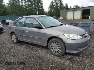 2004 Honda Civic LX with VIN 2HGES15524H625190, listed as a Copart auction lot 50346525 with 160,807 mi miles and Salvage Title. Bid and sale history available at DreamBid. Image 4.