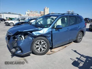 2020 Subaru Forester Premium z VIN JF2SKAGC3LH408749, wystawiony jako Copart lot #45588205 z przebiegiem Nie podano mil oraz Szkoda całkowita • Salvage title. Historia ofert i sprzedaży dostępna na DreamBid. Obrazek 1.