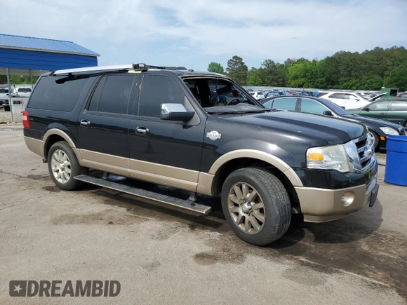 2013 Ford Expedition Max XLT с VIN 1FMJK1H56DEF00527, выставлен на аукционе Copart как лот 52957775 с пробегом 179 453 миль миль и Списание • Salvage title. История ставок и продаж доступна на DreamBid. Изображение 4.